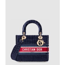 [DIOR-디올]레이디백 디라이트 벨벳 미듐 M0565