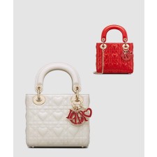 [DIOR-디올]레이디백 하트 미니 M0505
