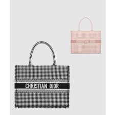 [DIOR-디올]북 토트백 미듐 M1296