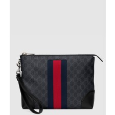 [GUCCI-구찌]GG 수프림 클러치 523603