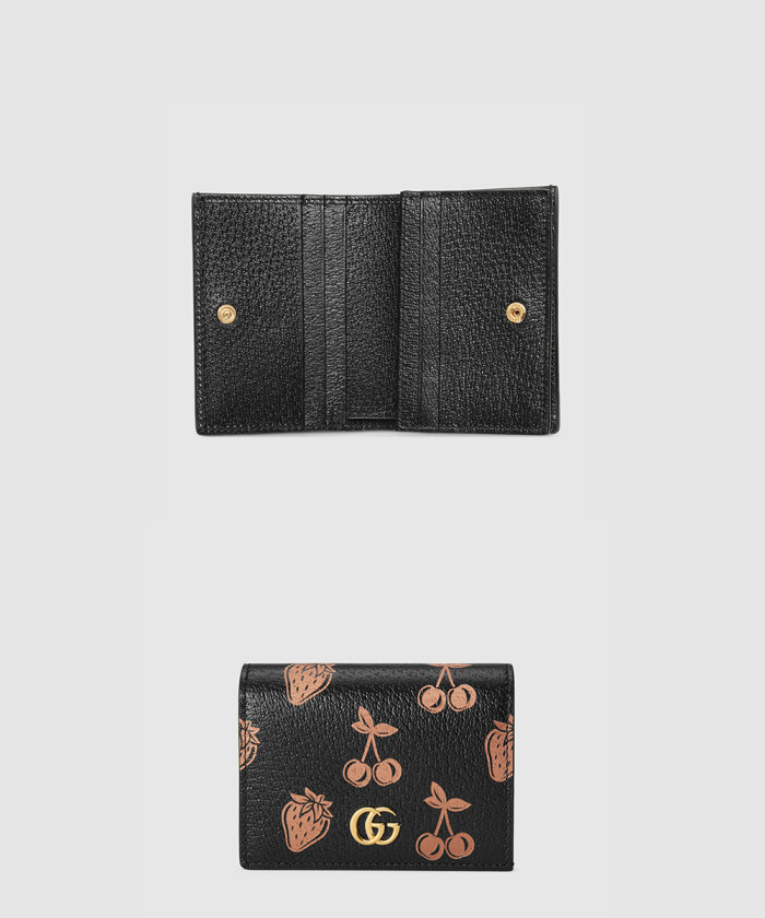 [GUCCI-구찌]GG 마몽 발렌타인데이 카드지갑 456126