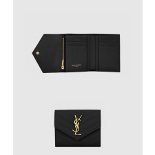 [SAINT LAURENT-생로랑]모노그램 컴팩트 반지갑 403943