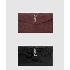 [SAINT LAURENT-생로랑]업타운 클러치 크로커 565739