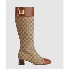 [GUCCI-구찌]GG 니하이 부츠 678278