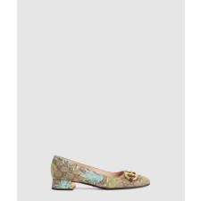 [GUCCI-구찌]타이거 홀스빗 플랫슈즈 687578