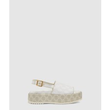 [GUCCI-구찌]플랫폼 GG 샌들 701153