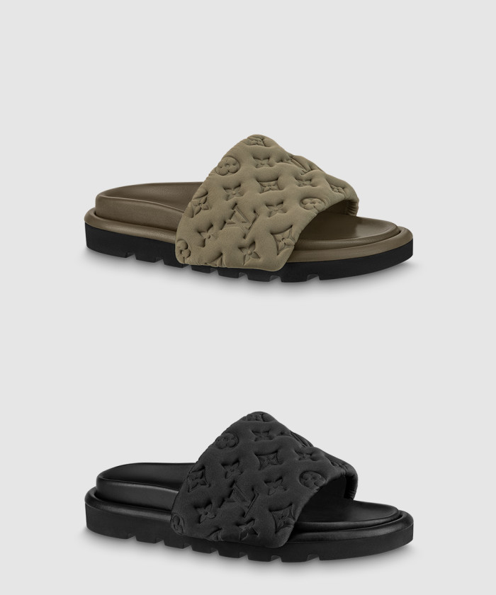 [LOUIS VUITTON-루이비통]풀 필로우 컴포트 뮬 1AA1EH