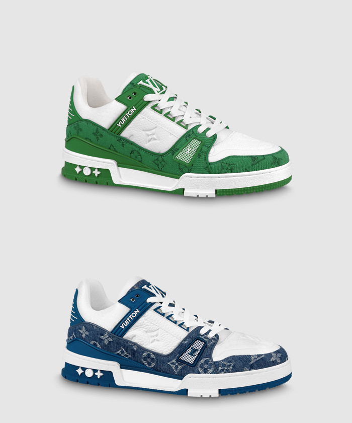 [LOUIS VUITTON-루이비통]LV 트레이너 스니커즈 1A9JGM