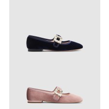 [ROGER VIVIER-로저비비에]트레스 비비에 발레리나 플랫슈즈 4493