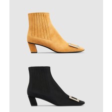 [ROGER VIVIER-로저비비에]벨 첼시 스웨이드 부츠 0063