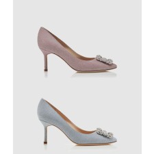 [M.BLAHNIK-마놀로블라닉]한기시 70 글리터 쥬얼 펌프스