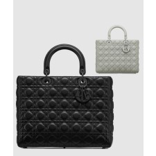 [DIOR-디올]레이디백 울트라 매트 라지 M0566