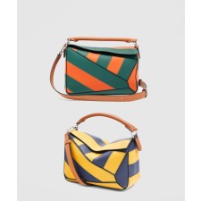 [LOEWE-로에베]퍼즐백 럭비 카프스킨 스몰