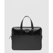 [PRADA-프라다]브러시드 브리프케이스 2VE368