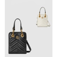 [GUCCI-구찌]GG 마몽 마틀라세 미니백 696123