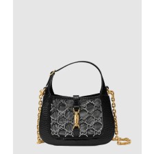 [GUCCI-구찌]재키 1961 크리스탈 미니 호보백 677027