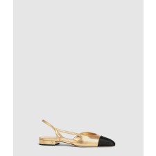 [CHANEL-샤넬]슬링백 플랫 G31319