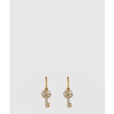 [GUCCI-구찌]GG 크리스탈 열쇠 귀걸이 645624