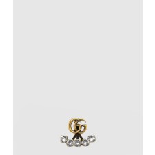[GUCCI-구찌]크리스탈 GG 싱글 귀걸이 605853
