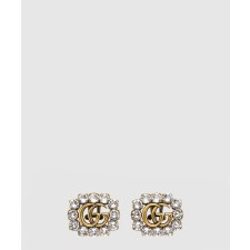 [GUCCI-구찌]크리스탈 GG 귀걸이 605779