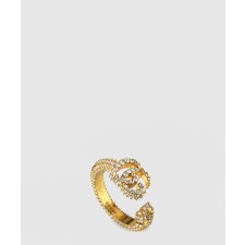 [GUCCI-구찌]크리스탈 GG 반지 645625