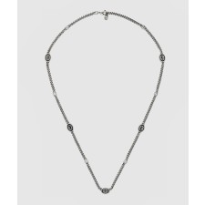 [GUCCI-구찌]인터로킹 G 에나멜 목걸이 678658