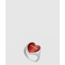 [GUCCI-구찌]에나멜 하트 반지 634805