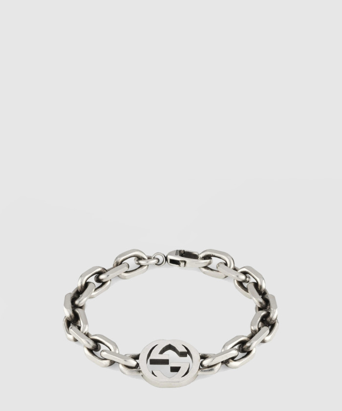 [GUCCI-구찌]인터로킹 G 팔찌 627068