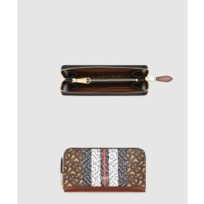 [BURBERRY-버버리]모노그램 E-캔버스 지퍼월렛 80193081