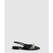 [CHANEL-샤넬]슬링백 플랫 G31734