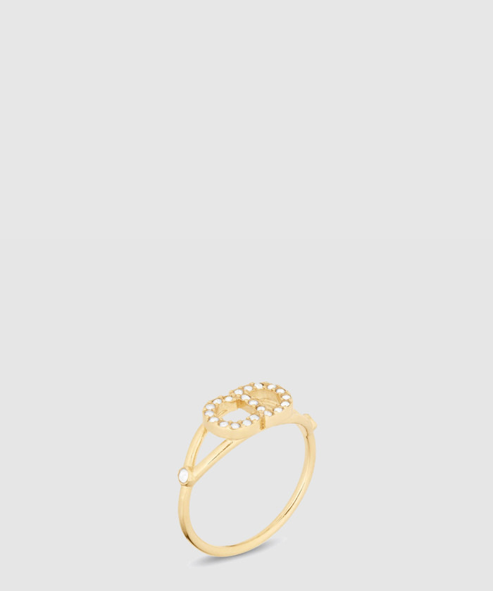 [DIOR-디올]클레어 디 룬 반지 R1137