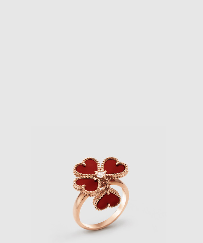 [VAN CLEEF-반클리프]스위트 알함브라 에퓌야쥐 반지 5P600