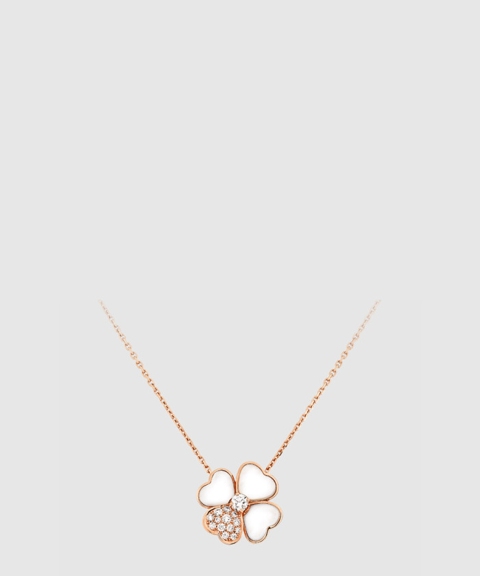 [VAN CLEEF-반클리프]코스모스 미듐 클립 목걸이 5BV00