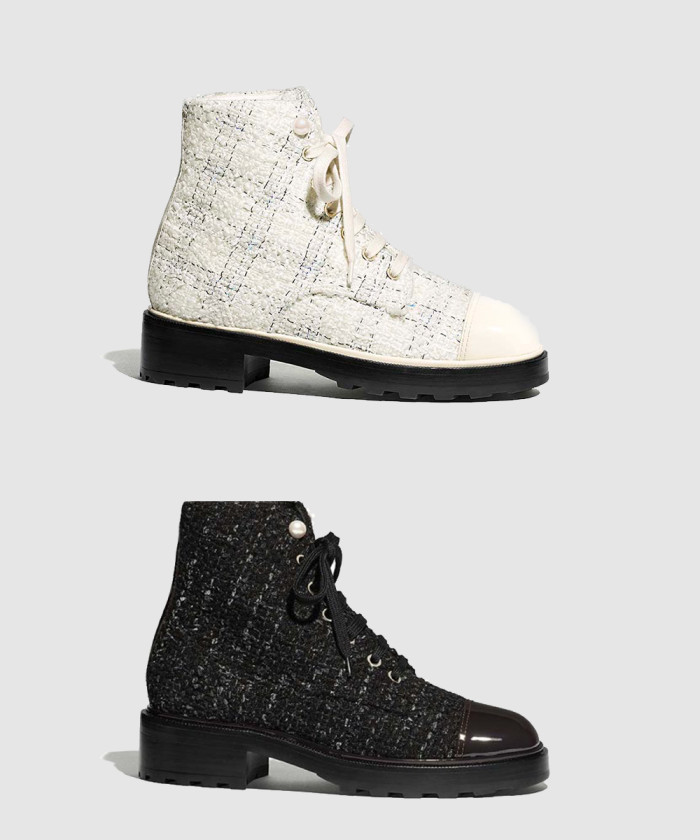 [CHANEL-샤넬]쇼트 부츠 G36154