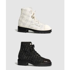 [CHANEL-샤넬]쇼트 부츠 G36154