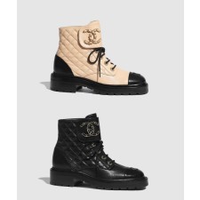 [CHANEL-샤넬]쇼트 부츠 G36424