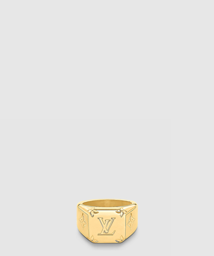 [LOUIS VUITTON-루이비통]모노그램 시그넷 반지 M80180