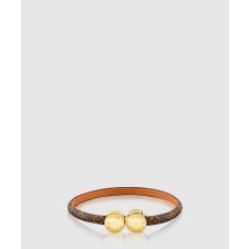 [LOUIS VUITTON-루이비통]히스토릭 미니 모노그램 팔찌 M6407E