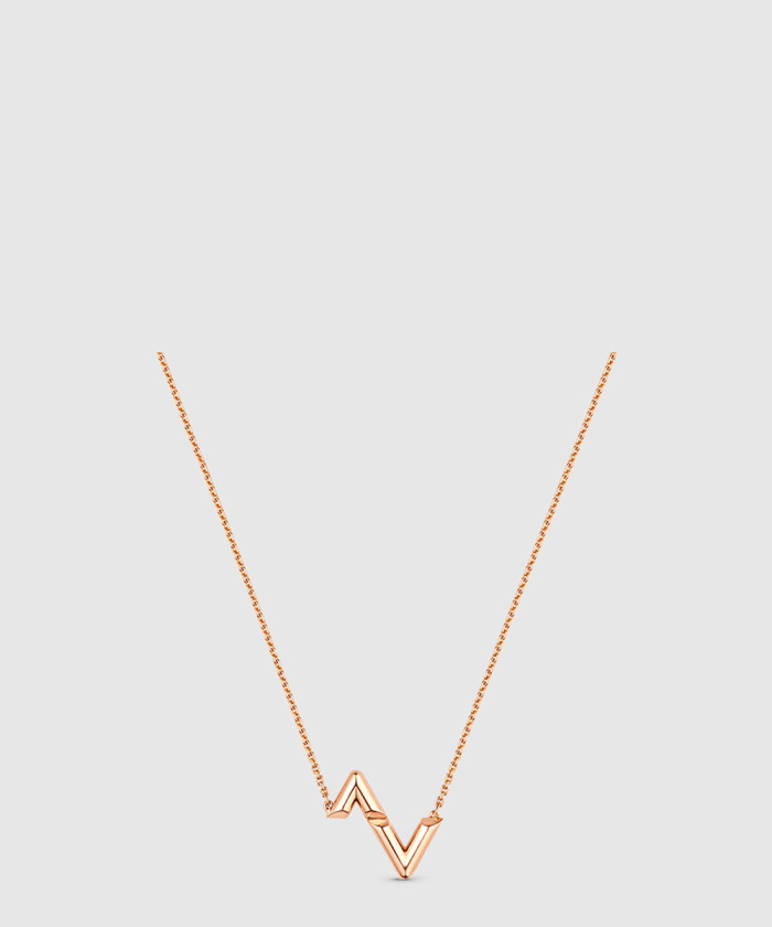 [LOUIS VUITTON-루이비통]LV 볼트 펜던트 목걸이 Q93868