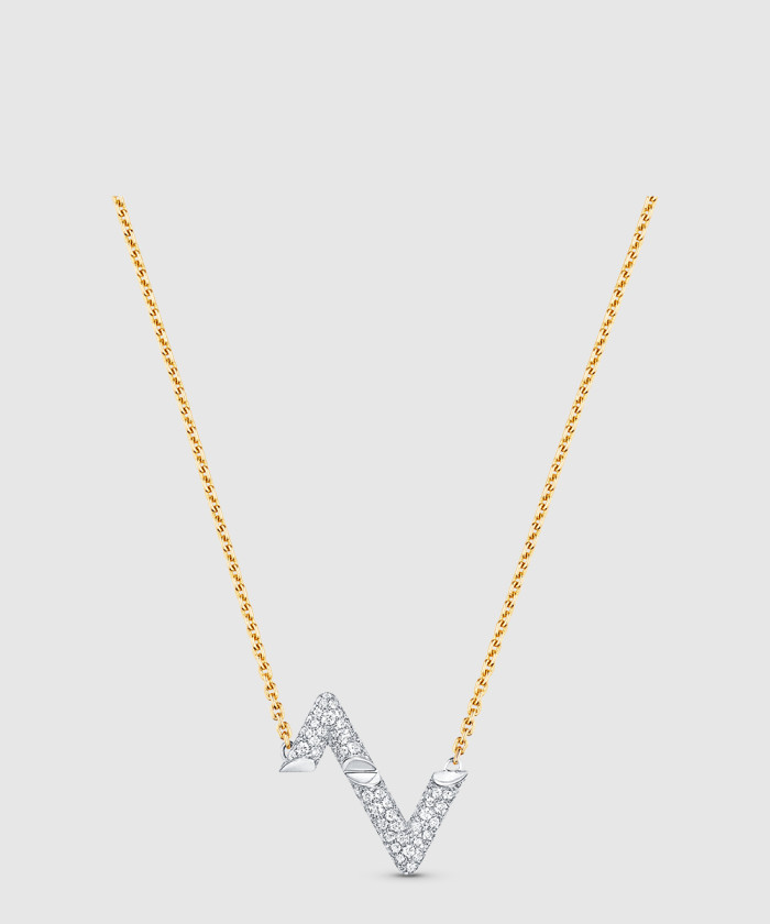 [LOUIS VUITTON-루이비통]LV 볼트 펜던트 목걸이 Q93810