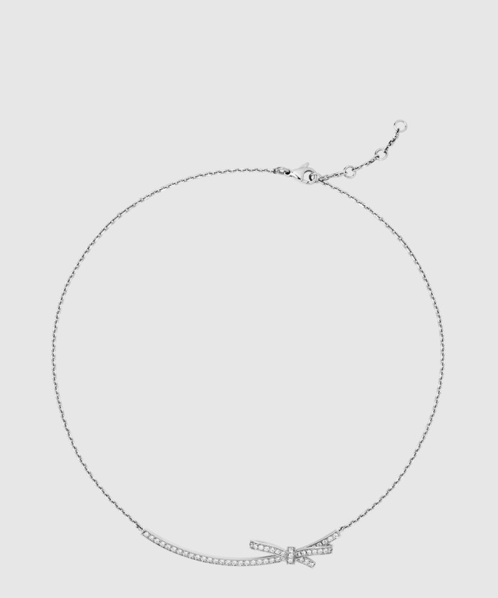 [CHANEL-샤넬]리본 목걸이 J11141