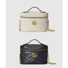 [GUCCI-구찌]GG 마몽 미니 탑핸들백 699515