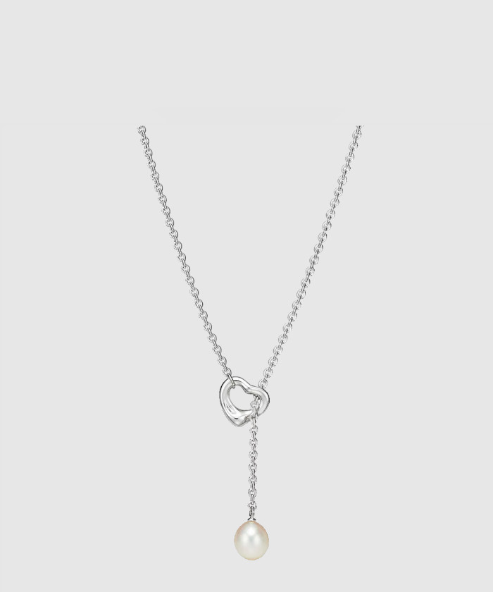 [TIFFANY-티파니]오픈 하트 래리어트 목걸이