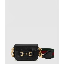 [GUCCI-구찌]홀스빗 1955 스트랩 지갑 ‎699760