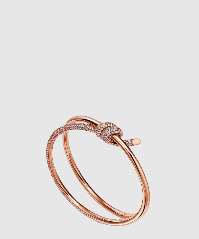 [TIFFANY-티파니]더블 로우 힌지드 팔찌