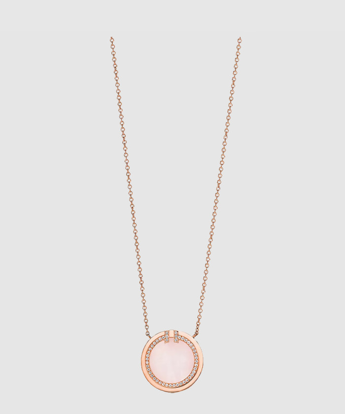 [TIFFANY-티파니]오팔이 세팅된 써클 목걸이