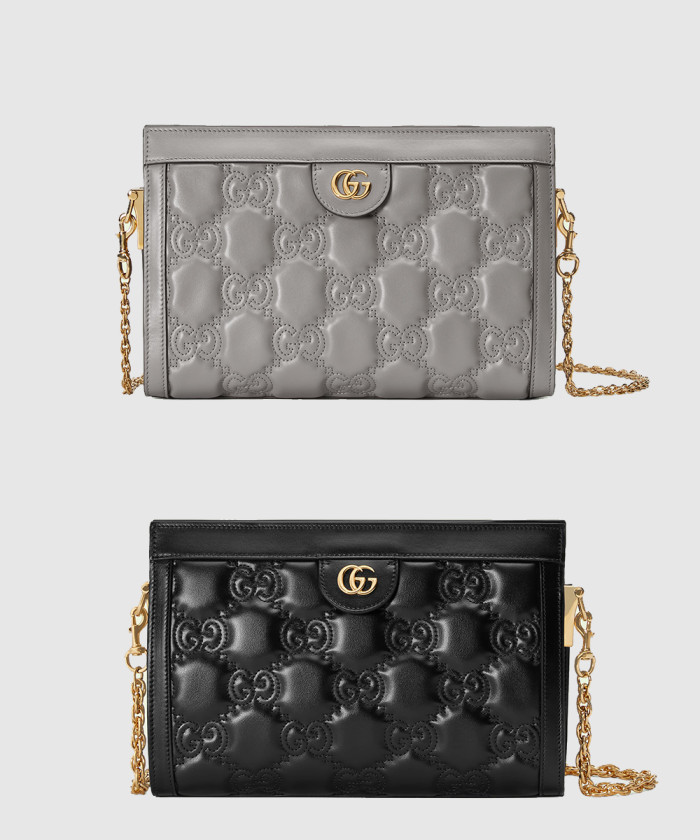 [GUCCI-구찌]GG 마몽 마틀라세 스몰 숄더백 702200