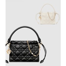 [DIOR-디올]레이디 미니 드로우스트링백 S0981