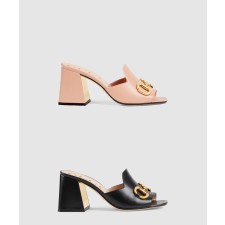 [GUCCI-구찌]홀스빗 슬라이드 샌들 655412