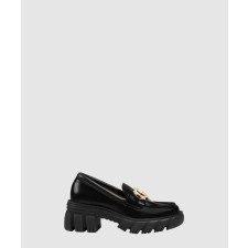 [GUCCI-구찌]러그 솔 인터로킹 G 로퍼 700271